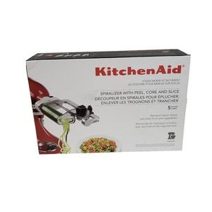KitchenAid Spiralizer Peel Core Slice Stand Mixer Attachment 5 Blades KSM1APC